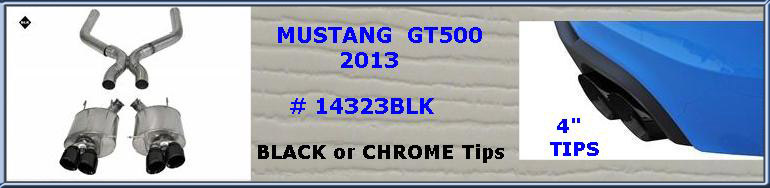 Mustang GT500 Exhaust