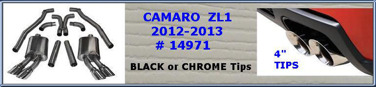 14971 Camaro Exhaust ZL1 2012-2013