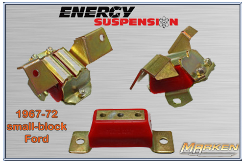 Energy Suspension 3.1130R Red Polyurethane Motor & Transmission Mount