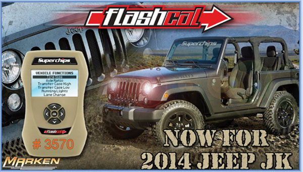 Superchips Flashcal # 3570 Reprograms Jeep Features without Expensive Tuner