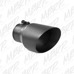 MBRP Exhaust - Dual Wall Angled Exhaust Tip - MBRP Exhaust T5151BLK UPC: 882963118936 - Image 1