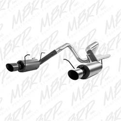 MBRP Exhaust - Black Series Cat Back Exhaust System - MBRP Exhaust S7258BLK UPC: 882963118868 - Image 1