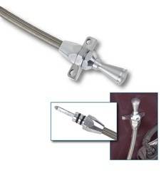 Lokar - Hi-Tech Flexible Braided Stainless Transmission Dipstick - Lokar TD-34L80FM UPC: 815470005475 - Image 1