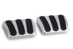 Lokar - Billet Aluminum Curved Brake/Clutch Pedal Pad - Lokar BAG-6132 UPC: 847087002936 - Image 1
