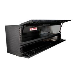 Westin - Brute Pro Series High Capacity Stake Bed Contractor Top Sider Tool Box - Westin 80-TB400-72-B UPC: 707742051375 - Image 1