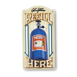 NOS - NOS Refill Metal Sign - NOS 19326NOS UPC: 090127636596 - Image 1