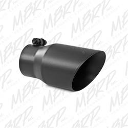 MBRP Exhaust - Dual Wall Angled Exhaust Tip - MBRP Exhaust T5122BLK UPC: 882963118912 - Image 1