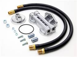 Trans-Dapt Performance Products - Dual Oil Filter Relocation Kit - Trans-Dapt Performance Products 1222 UPC: 086923012221 - Image 1