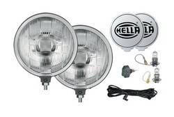 Hella - HELLA 500 Series Halogen Driving Lamp Kit - Hella 005750952 UPC: 760687100317 - Image 1