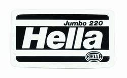 Hella - Jumbo 220 Stone Shield - Hella 138127001 UPC: 760687792642 - Image 1
