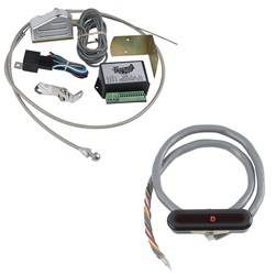 Lokar - Midnight Series Cable Operated LED Dash Indicator Kit - Lokar XCIND-1717 UPC: 847087007320 - Image 1