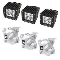 Rugged Ridge - X-Clamp And LED Light Kit - Rugged Ridge 15210.12 UPC: 804314258412 - Image 1