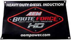 AEM Induction - Brute Force Banner - AEM Induction 10-926S UPC: 840879019235 - Image 1