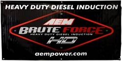 AEM Induction - Brute Force Banner - AEM Induction 10-926L UPC: 840879019228 - Image 1