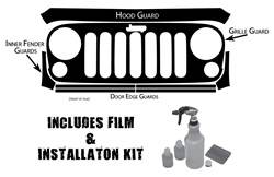 Husky Liners - Husky Shield Body Protection Film Kit - Husky Liners 06409 UPC: 753933064099 - Image 1