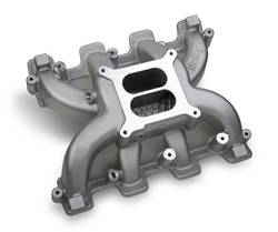 Holley Performance - LS Dual Plane Mid-Rise Intake - Holley Performance 300-130 UPC: 090127687703 - Image 1