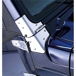 Rugged Ridge - Windshield Hinge - Rugged Ridge 11112.02 UPC: 804314001759 - Image 1