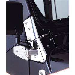 Rugged Ridge - Mirror Relocation Bracket - Rugged Ridge 11026.02 UPC: 804314001735 - Image 1