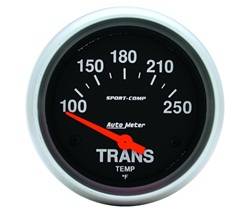 Auto Meter - Sport-Comp Electric Transmission Temperature Gauge - Auto Meter 3552 UPC: 046074035524 - Image 1