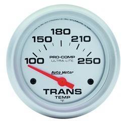 Auto Meter - Ultra-Lite Electric Transmission Temperature Gauge - Auto Meter 4457 UPC: 046074044571 - Image 1