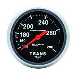 Auto Meter - Sport-Comp Mechanical Transmission Temperature Gauge - Auto Meter 3451 UPC: 046074034510 - Image 1