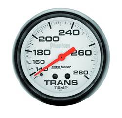 Auto Meter - Phantom Mechanical Transmission Temperature Gauge - Auto Meter 5851 UPC: 046074058516 - Image 1