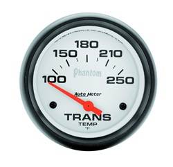 Auto Meter - Phantom Electric Transmission Temperature Gauge - Auto Meter 5857 UPC: 046074058578 - Image 1