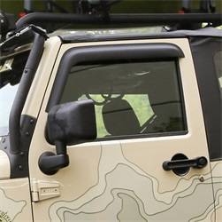 Rugged Ridge - Window Visor - Rugged Ridge 11349.11 UPC: 804314253424 - Image 1