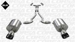 Corsa Performance - Sport Cat-Back Exhaust System - Corsa Performance 14950BLK UPC: 847466011801 - Image 1