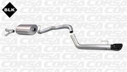 Corsa Performance - Touring Cat-Back Exhaust System - Corsa Performance 14573BLK UPC: 847466011368 - Image 1