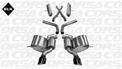 Corsa Performance - Sport Cat-Back Exhaust System - Corsa Performance 14466BLK UPC: 847466009488 - Image 1