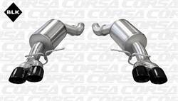 Corsa Performance - Sport Axle-Back Exhaust System - Corsa Performance 14556BLK UPC: 847466009747 - Image 1