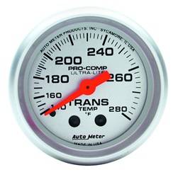 Auto Meter - Ultra-Lite Mechanical Transmission Temperature Gauge - Auto Meter 4351 UPC: 046074043512 - Image 1