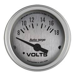 Auto Meter - Autogage Electric Voltmeter Gauge - Auto Meter 2380 UPC: 046074023804 - Image 1