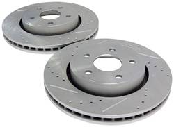 Crown Automotive - Drilled And Slotted Rotor Set - Crown Automotive 52089269DS UPC: 849603000853 - Image 1