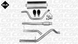 Corsa Performance - Touring Cat-Back Exhaust System - Corsa Performance 14923BLK UPC: 847466011788 - Image 1