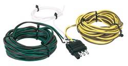 Hopkins Towing Solution - 4-Wire Flat Connector Vehicle To Trailer Wiring Connector - Hopkins Towing Solution 48255B UPC: 079976112550 - Image 1