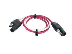 Hopkins Towing Solution - 2-Pole Flat Connector Set - Hopkins Towing Solution 47965B UPC: 079976119658 - Image 1