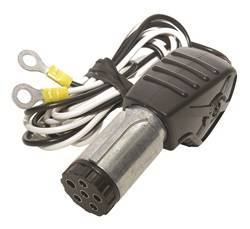 Hopkins Towing Solution - 6 Pole Round to 12-Volt Power Inverter - Hopkins Towing Solution 47640 UPC: - Image 1