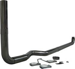 MBRP Exhaust - Smokers XP Series Down Pipe Back Stack Exhaust System - MBRP Exhaust S8006409 UPC: 882963107183 - Image 1