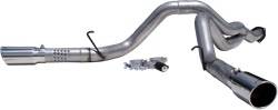 MBRP Exhaust - Installer Series Cool Duals Filter Back Exhaust System - MBRP Exhaust S6028AL UPC: 882963103673 - Image 1