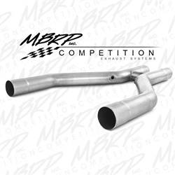 MBRP Exhaust - Installer Series Off Road H-Pipe - MBRP Exhaust C7236AL UPC: 882663112753 - Image 1