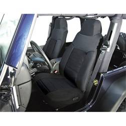 Rugged Ridge - Custom Fit Poly-Cotton Seat Cover - Rugged Ridge 13242.01 UPC: 804314119386 - Image 1