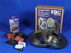 EBC Brakes - Stage 1 Premium Street Brake Kit - EBC Brakes S1KF1325 UPC: 840655004486 - Image 1