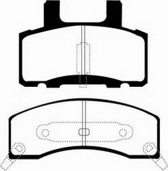 EBC Brakes - EBC 7000 Series Greenstuff SUV Supreme Compound Disc Pads - EBC Brakes DP71274 UPC: 840655022190 - Image 1