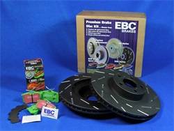 EBC Brakes - S2 Kits Greentuff 2000 and USR Rotors - EBC Brakes S2KF1108 UPC: 847943051580 - Image 1