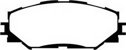 EBC Brakes - EBC Redstuff Ceramic Low Dust Brake Pads - EBC Brakes DP31791C UPC: 840655031253 - Image 1