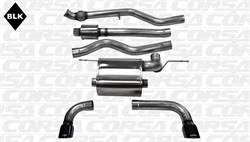 Corsa Performance - Touring Cat-Back Exhaust System - Corsa Performance 14938BLK UPC: 847466012556 - Image 1