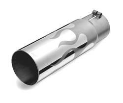 Gibson Performance - Polished Stainless Steel Exhaust Tip - Gibson Performance 500311 UPC: 677418007343 - Image 1