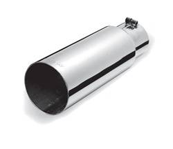 Gibson Performance - Polished Stainless Steel Exhaust Tip - Gibson Performance 500369 UPC: 677418000986 - Image 1